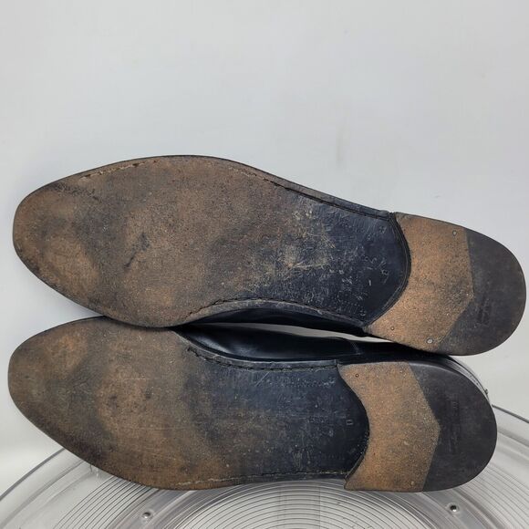 Salvatore FERRAGAMO "TRAMEZZA" Cap Toe Derby Oxfords Mens 12 D Made ITALY $1,490 - Picture 6 of 9